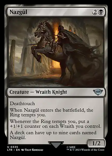 Nazgûl - ltr Spoiler