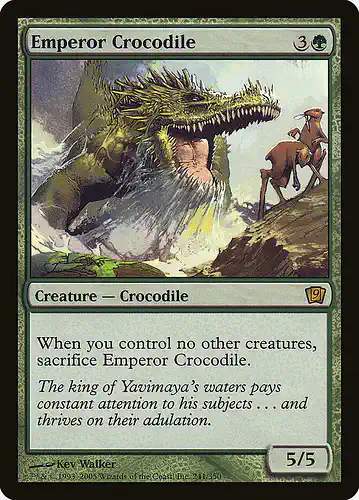 Emperor Crocodile - 9ed Spoiler