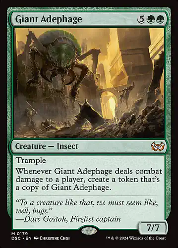 Giant Adephage - dsc Spoiler