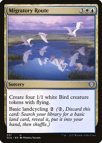 Migratory Route - scd Spoiler