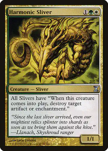 Harmonic Sliver - tsp Spoiler