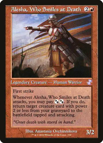 Alesha, Who Smiles at Death - tsr Spoiler