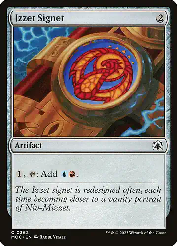 Izzet Signet - moc Spoiler
