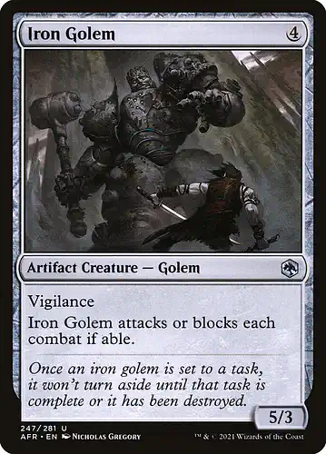 Iron Golem - afr Spoiler