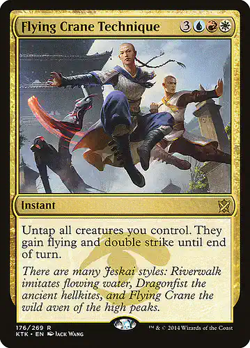 Flying Crane Technique - ktk Spoiler