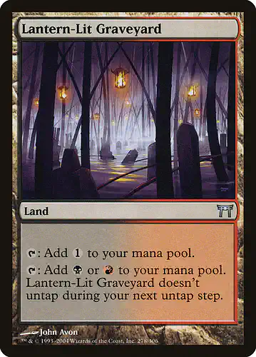 Lantern-Lit Graveyard - chk Spoiler