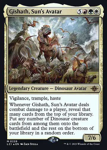 Gishath, Sun's Avatar - lci Spoiler