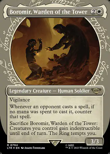 Boromir, Warden of the Tower - ltr Spoiler