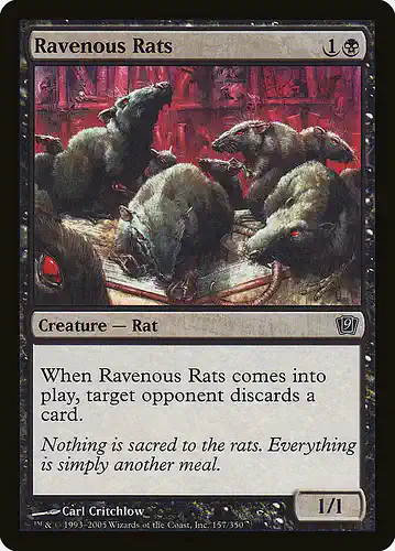 Ravenous Rats - 9ed Spoiler