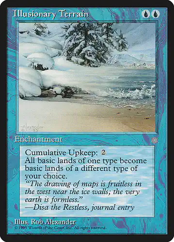 Illusionary Terrain - ice Spoiler