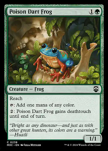 Poison Dart Frog - m3c Spoiler
