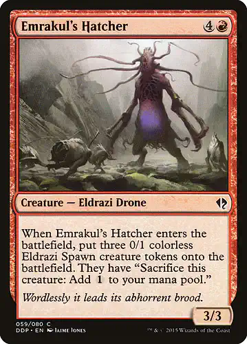 Emrakul's Hatcher - ddp Spoiler
