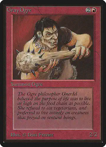 Gray Ogre - leb Spoiler