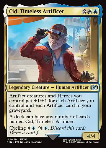Cid, Timeless Artificer - fin Spoiler