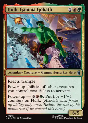 Hulk, Gamma Goliath - msh Spoiler