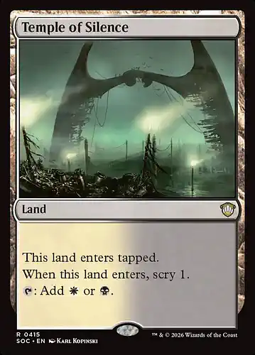 Temple of Silence - soc Spoiler