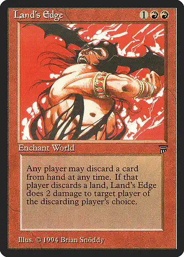 Land's Edge - leg Spoiler