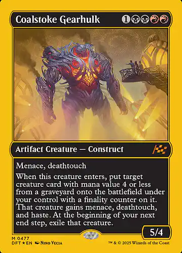 Coalstoke Gearhulk - dft Spoiler