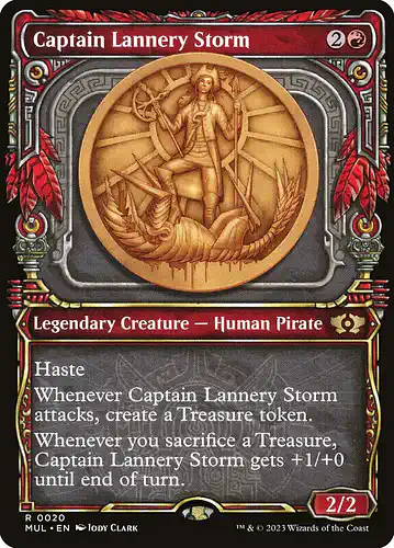 Captain Lannery Storm - mul Spoiler