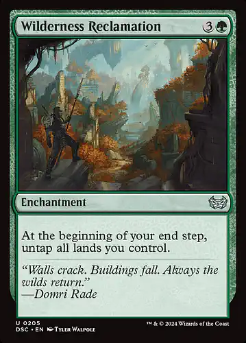Wilderness Reclamation - dsc Spoiler