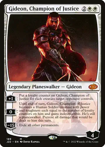 Gideon, Champion of Justice - j22 Spoiler
