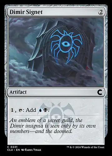 Dimir Signet - clu Spoiler