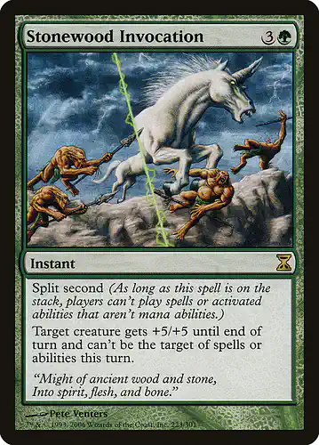 Stonewood Invocation - tsp Spoiler