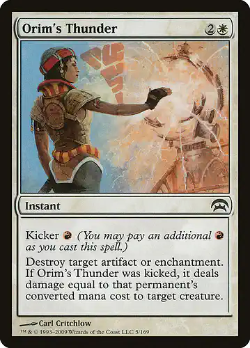 Orim's Thunder - hop Spoiler