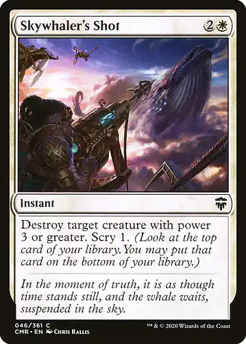 Skywhaler's Shot - cmr Spoiler
