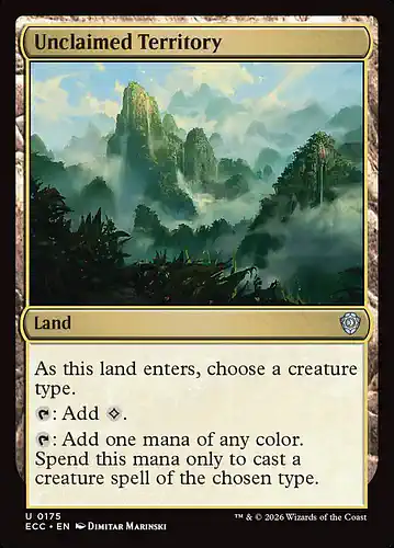 Unclaimed Territory - ecc Spoiler