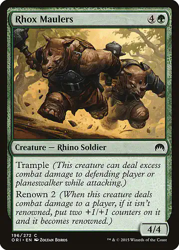 Rhox Maulers - ori Spoiler