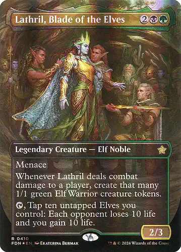 Lathril, Blade of the Elves - fdn Spoiler