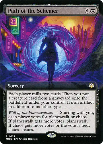 Path of the Schemer - moc Spoiler