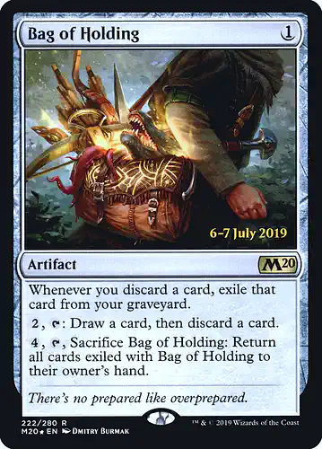 Bag of Holding - m20 Spoiler