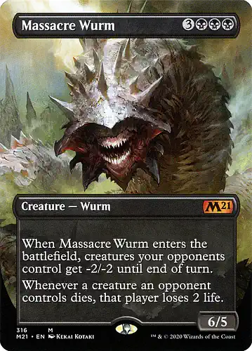 Massacre Wurm - m21 Spoiler