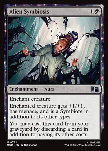Alien Symbiosis - msc Spoiler