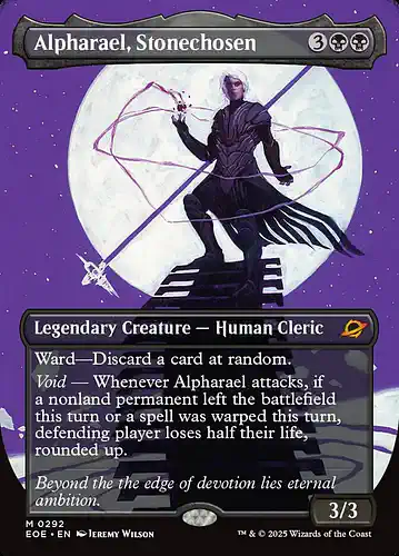 Alpharael, Stonechosen - eoe Spoiler