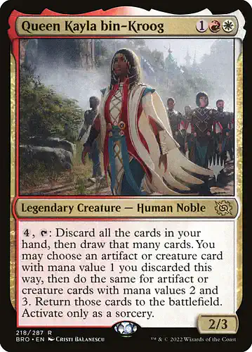 Queen Kayla bin-Kroog - bro Spoiler
