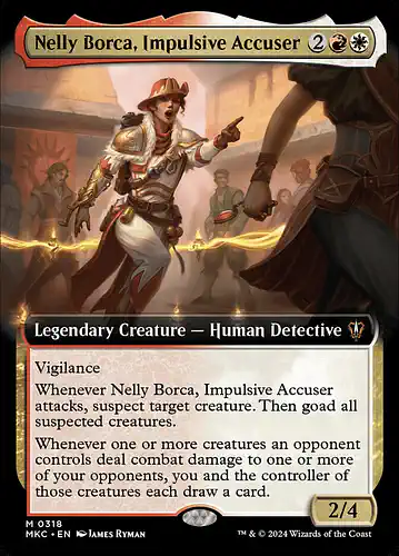 Nelly Borca, Impulsive Accuser - mkc Spoiler