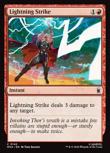 Lightning Strike - msh Spoiler