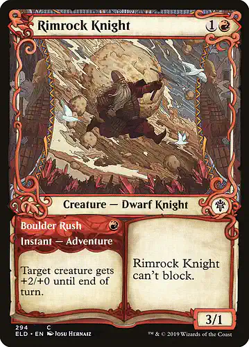 Rimrock Knight - eld Spoiler