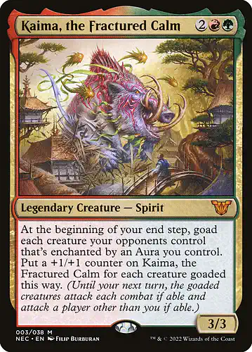 Kaima, the Fractured Calm - nec Spoiler