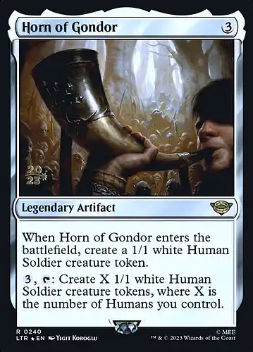 Horn of Gondor - ltr Spoiler