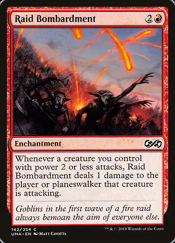 Raid Bombardment - uma Spoiler