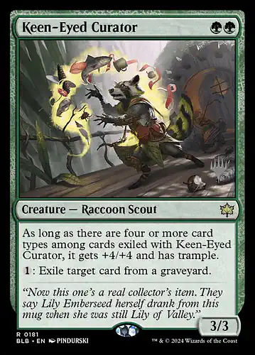 Keen-Eyed Curator - blb Spoiler