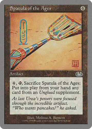 Spatula of the Ages - ugl Spoiler