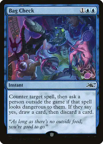 Bag Check - unf Spoiler