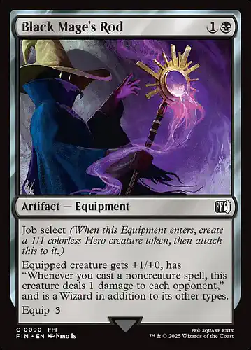Black Mage's Rod - fin Spoiler