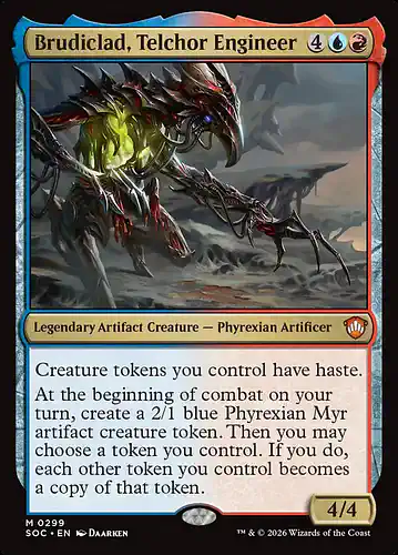 Brudiclad, Telchor Engineer - soc Spoiler