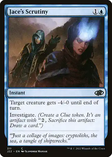 Jace's Scrutiny - j22 Spoiler